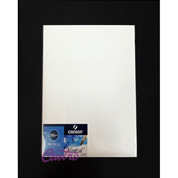 

Eksklusif Canson Montval 200 Gsm A4 Kertas Gambar Cat Air Watercolor Paper Diskon