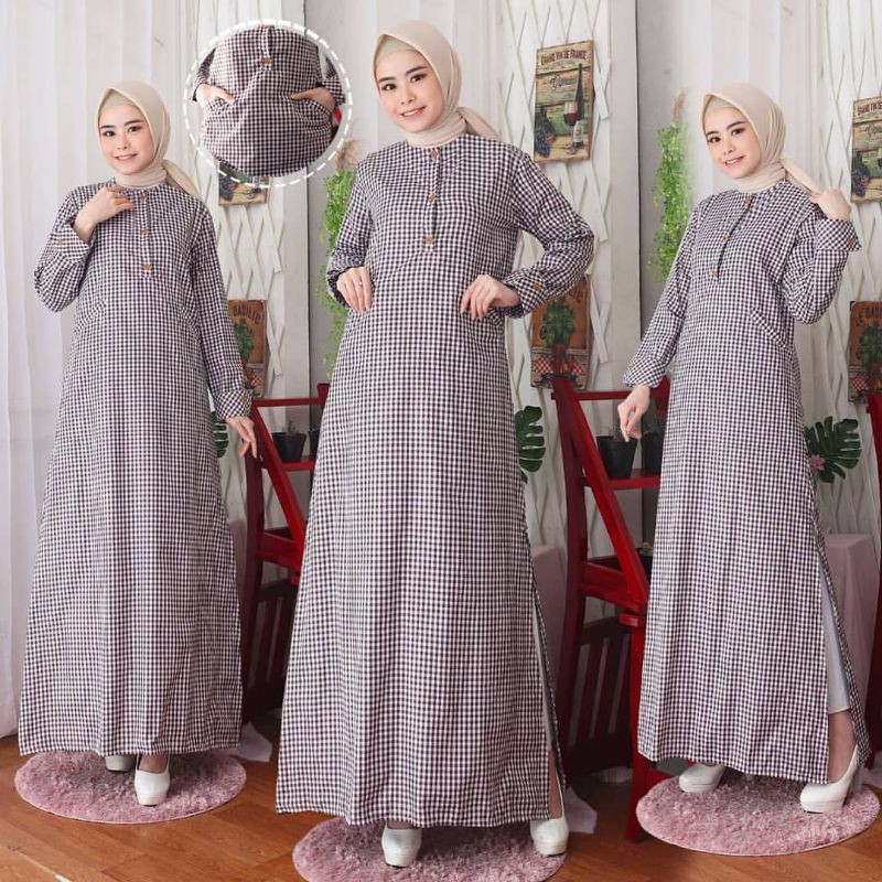 KEISHA DRESS (VG) fashion shopeehaul fashionwanita gamis