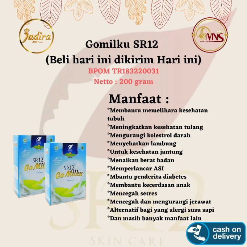 

GOMILKU SR12 / SUSU KAMBING ETAWA / BPOM