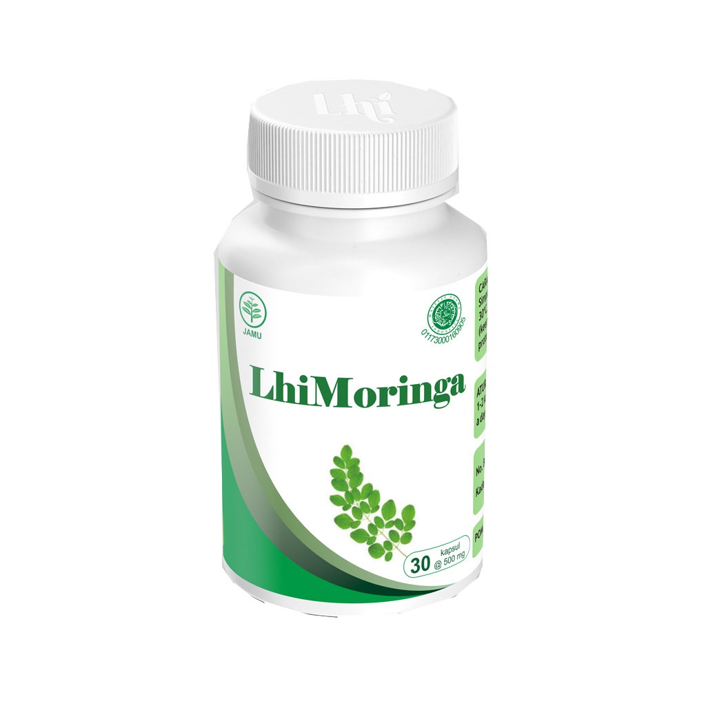 LHI MORINGA DAUN KELOR ISI 30 TABLETS