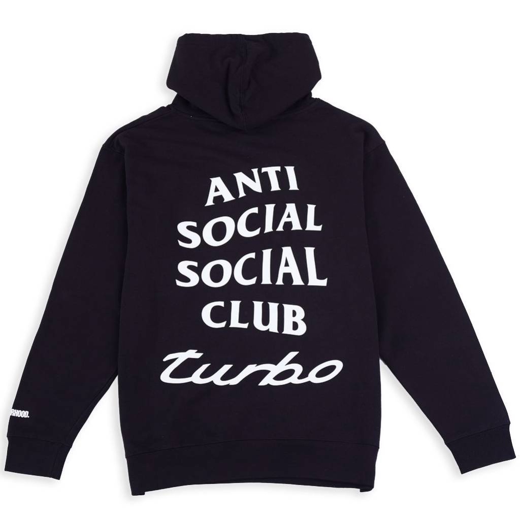 Yard Sale ASSC x Neighborhood 911 Black Hoodie