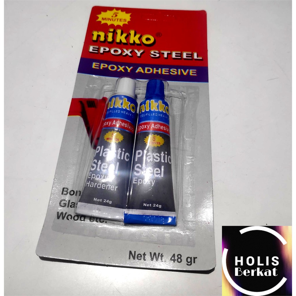 

Lem 5 Menit / Lem Besi Epoxy Adhesive