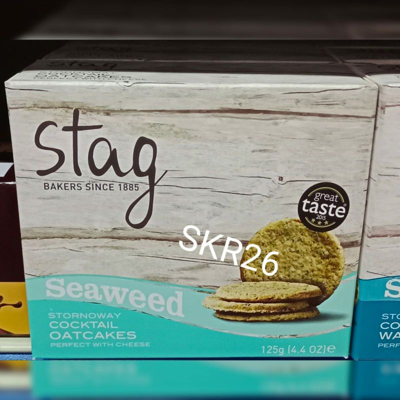 

Stag Cocktail Oatcakes With Seaweed