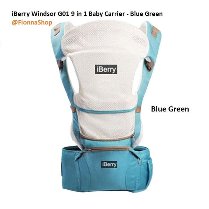 Makassar! Baby Carrier Hipseat / Gendongan Bayi IBerry Windsor 9 in 1