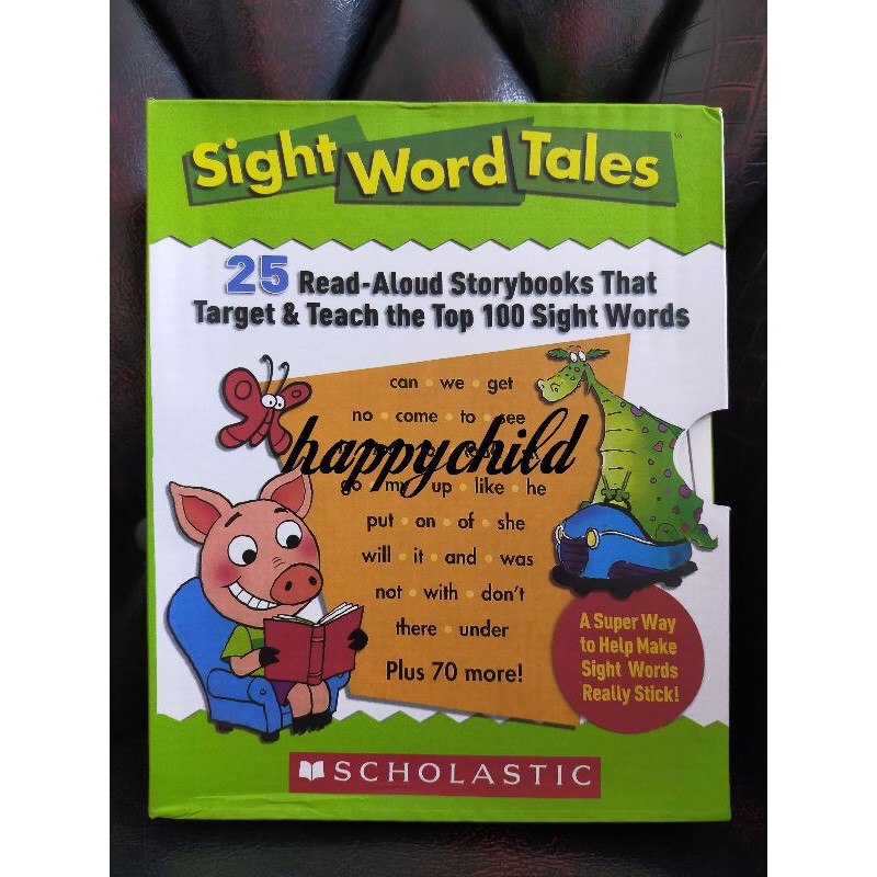 High quality sight word tales Scholastic/belajar English/buku import/happychild