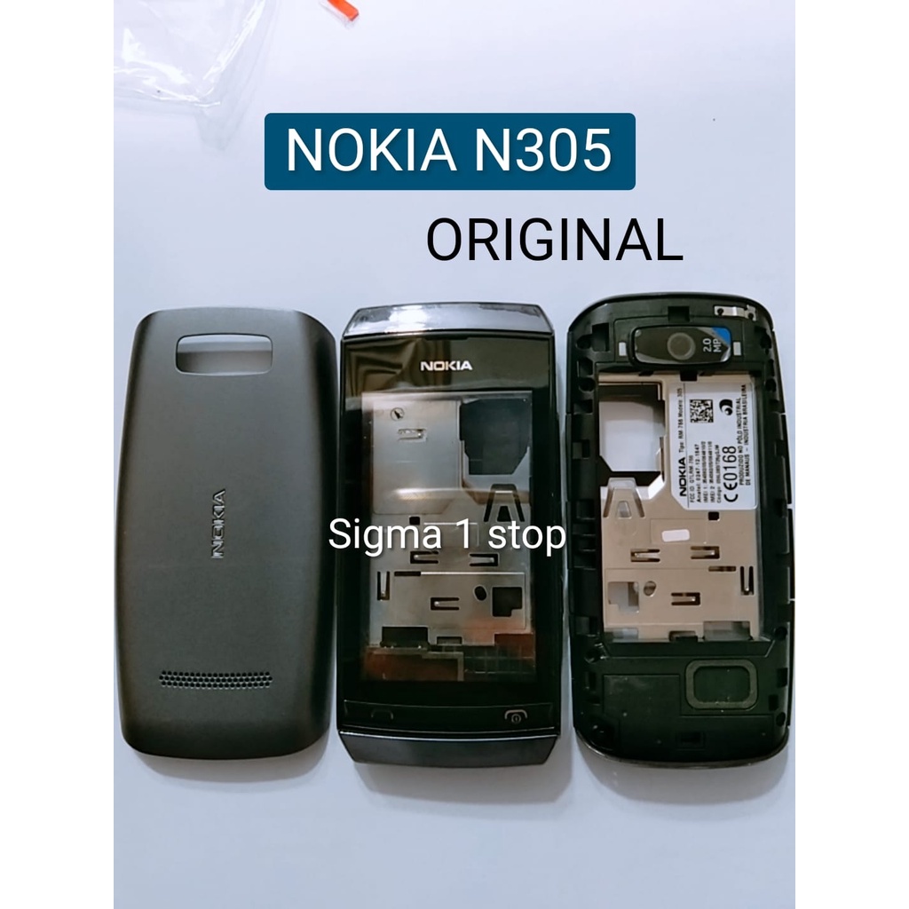 Jual Casing Nokia Asha N305 305 2sim Tulang Original Cabutan Housing