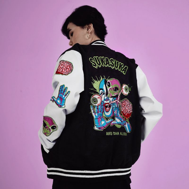 aku varsity jacket