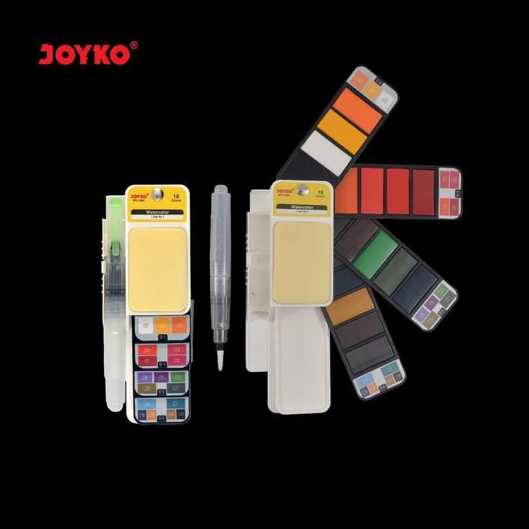

Diskon Watercolor / Cat Air Joyko Wc-1000 / 18 Color / Warna