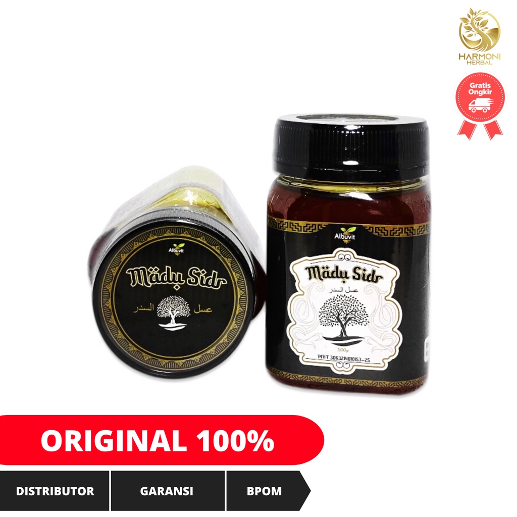 

Madu Sidr Import Albuvit Asli Natural Honey 500 Gram