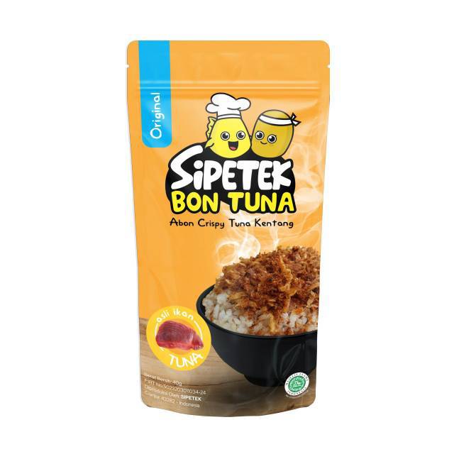 

BARU !!! Bon TUNA SIPETEK kemasan 40gram