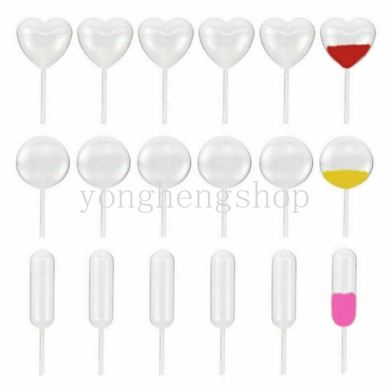 50 Pcs Pipet Mini Ukuran 4ml Untuk Kue Cupcake Es Krim Dan Saus