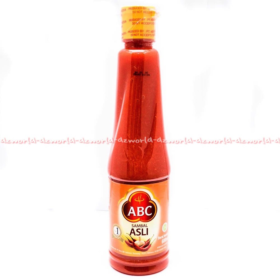 Sambal ABC Asli Sambal ABC Botol 135ml Saos Cabe Sambel