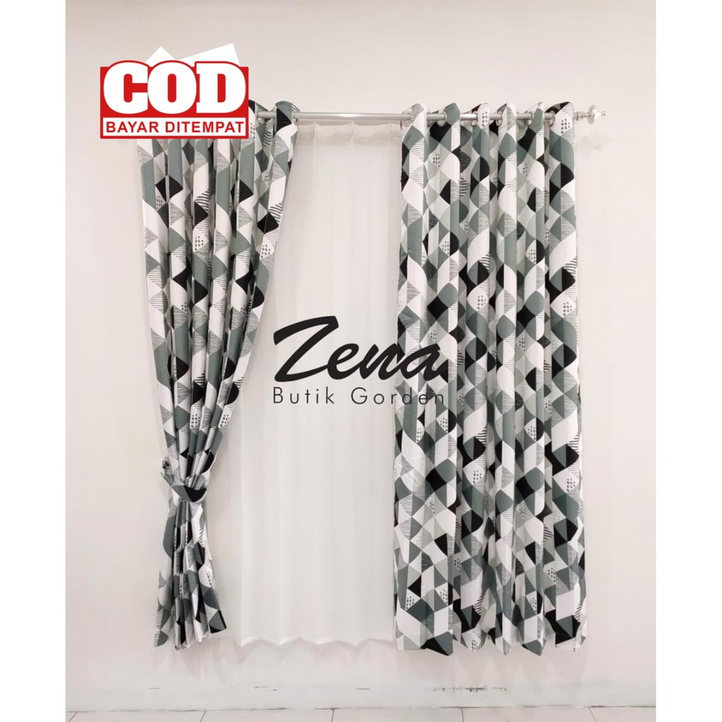 ZENA Gorden Murah Jendela Pintu Kamar Tidur Terbaru