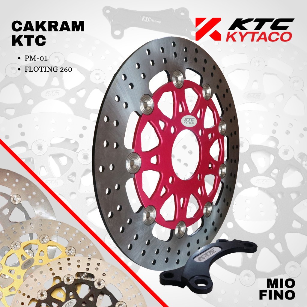 Piringan cakram ktc kytaco mio floting 260mm PM-01