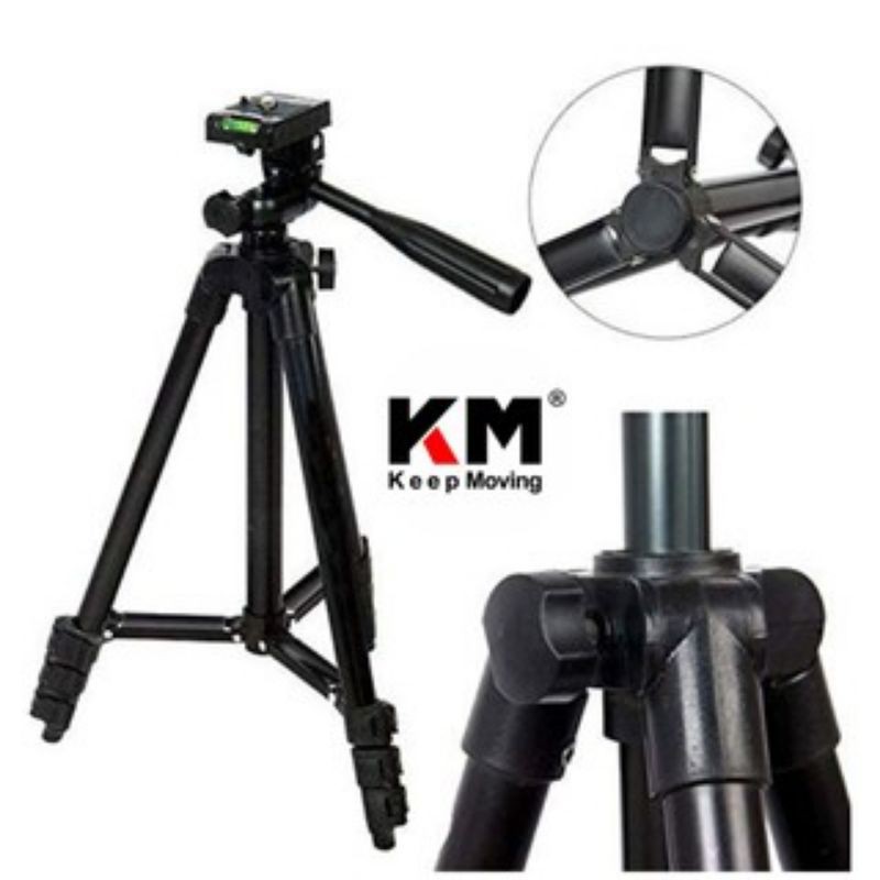 Tripod 3120 1M Black Tripod 1M Plus Holder U Setara Weifeng Teefang