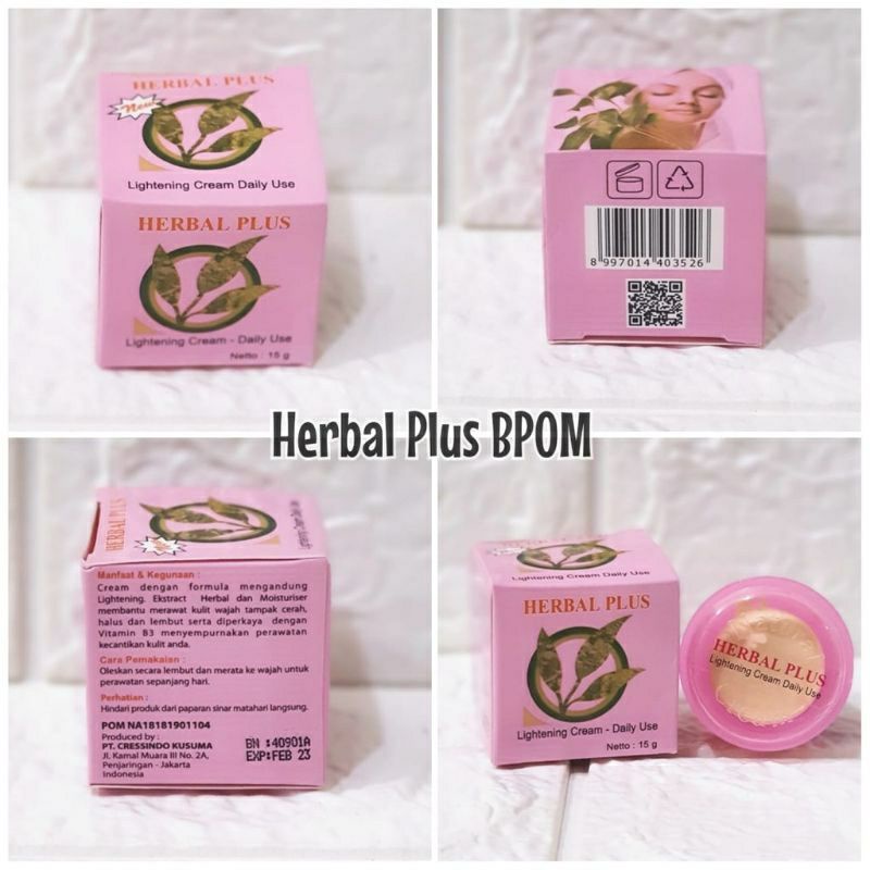 CREAM HERBAL BPOM ORIGINAL