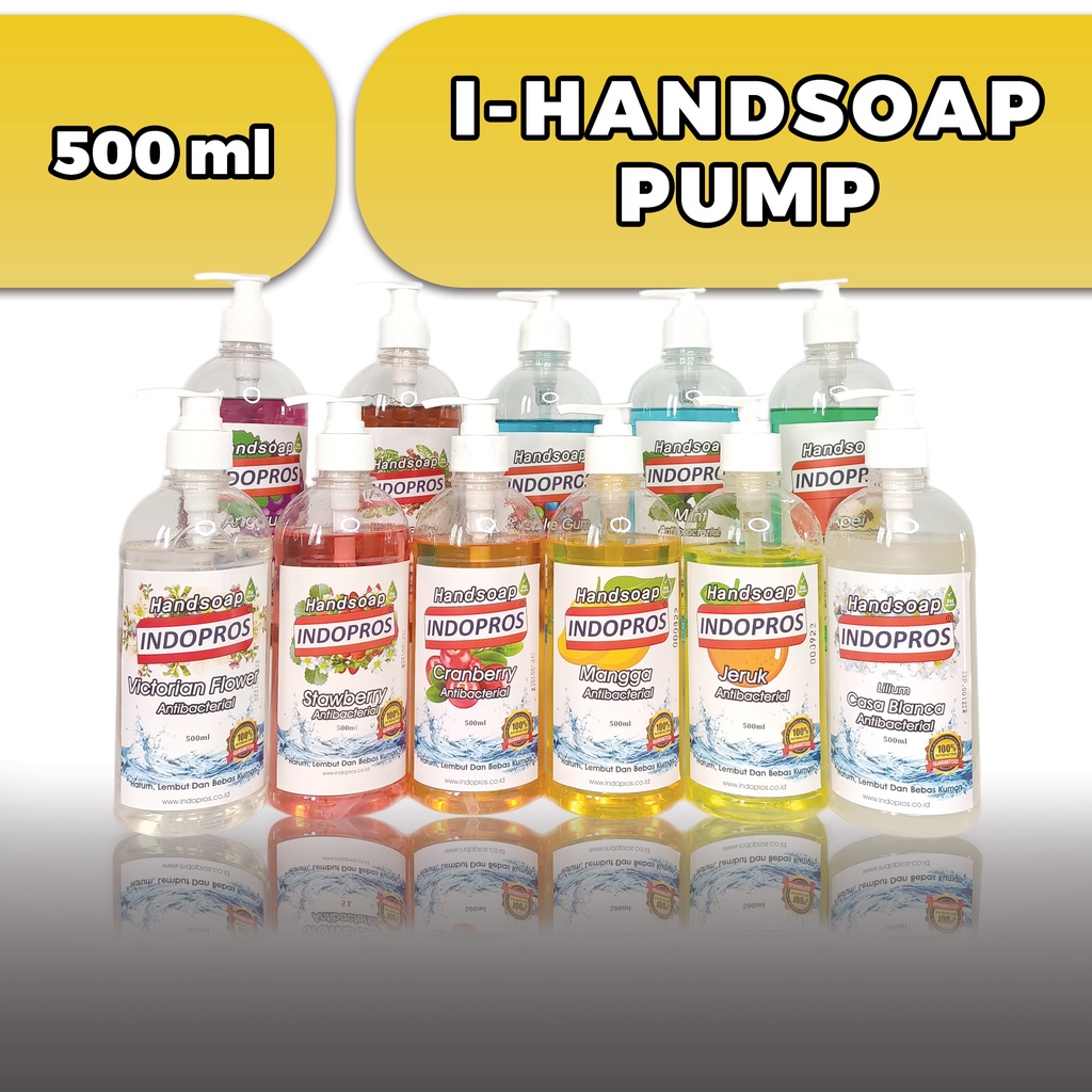 [INDOPROS] I-HANDSOAP - Sabun Cuci Tangan Anti Virus &amp; Anti Bakteri INDOPROS - 500ML