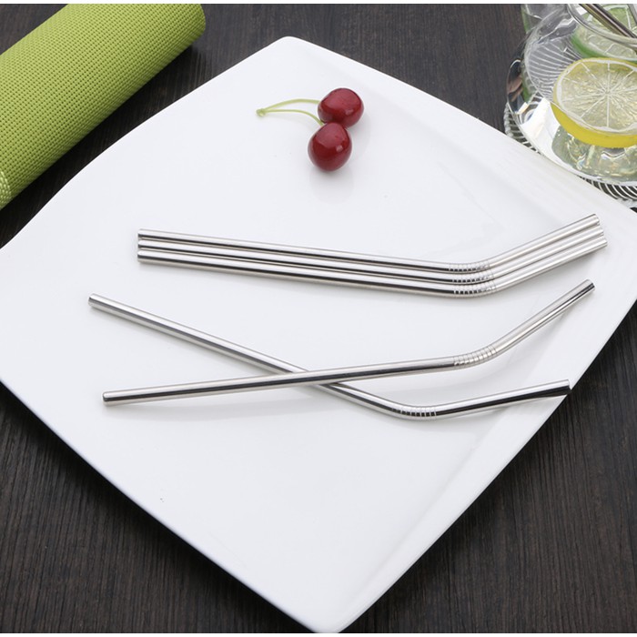 Sedotan Stainless Steel Straw Sedotan Metal Ramah Lingkungan