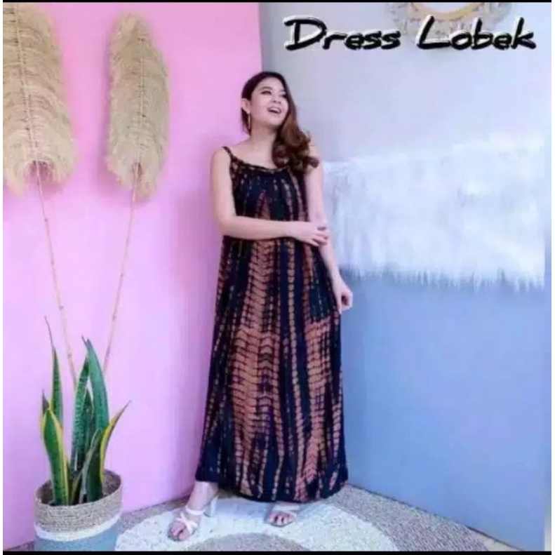DRESS LOBEK PANJANG/DASTER LOBEK PANJANG BALI ORIGINAL