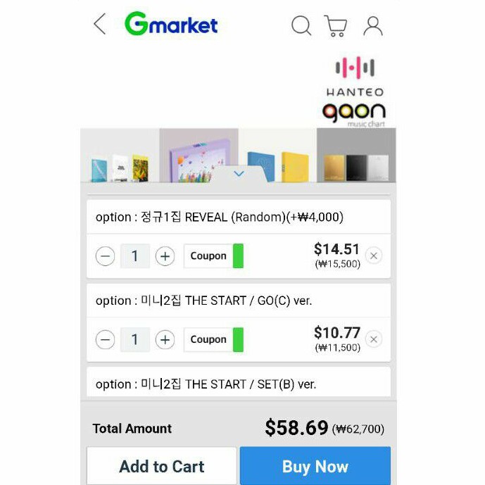 [FAST PO] ALBUM LAMA THE BOYZ VIA GMARKET