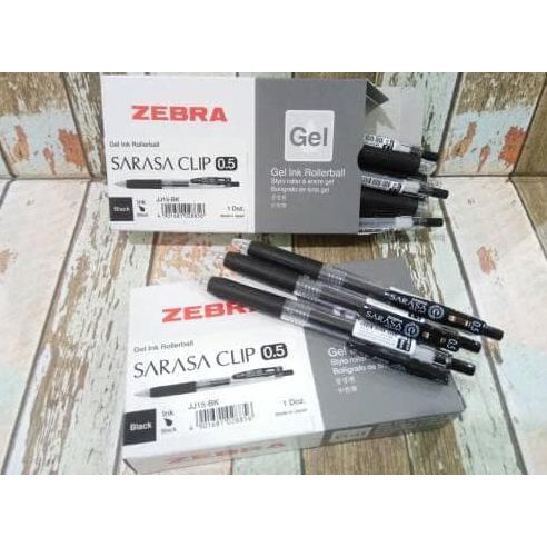 

HOT SALE Pulpen Pen Zebra Sarasa Clip Gel size 0.5 Bolpen Hitam - Hitam Terjamin