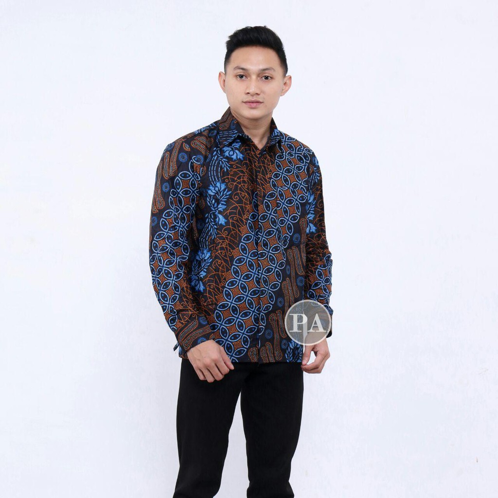 Hem Batik Baju Batik Pendek dan Panjang Seragaman Formal Wedding Uniform 4 Motif