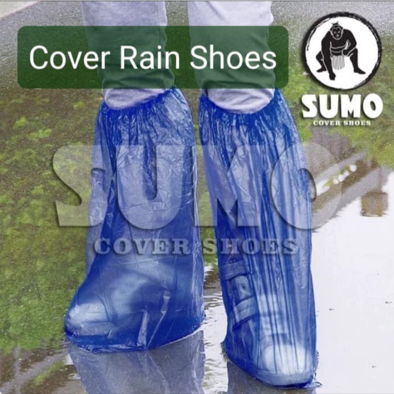 Jas Hujan Sepatu Panjang Sumo - Cover Rain Shoes Panjang - Mantel Sepatu