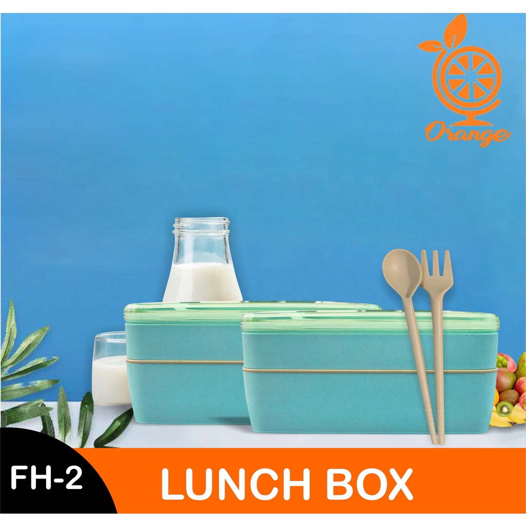 unch Box Bahan Plastik Aman Digunakan Layer Healthy