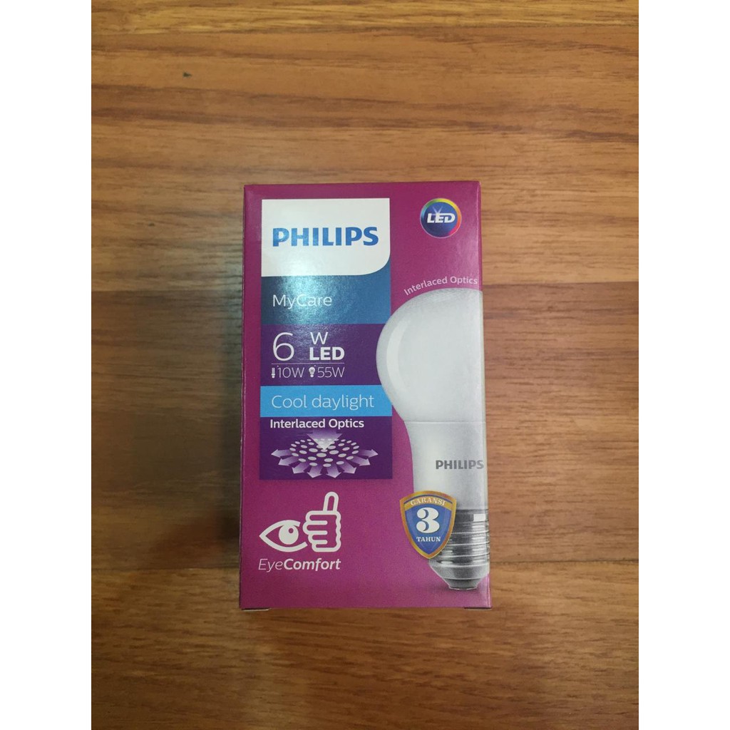 Lampu LED 6watt Philips