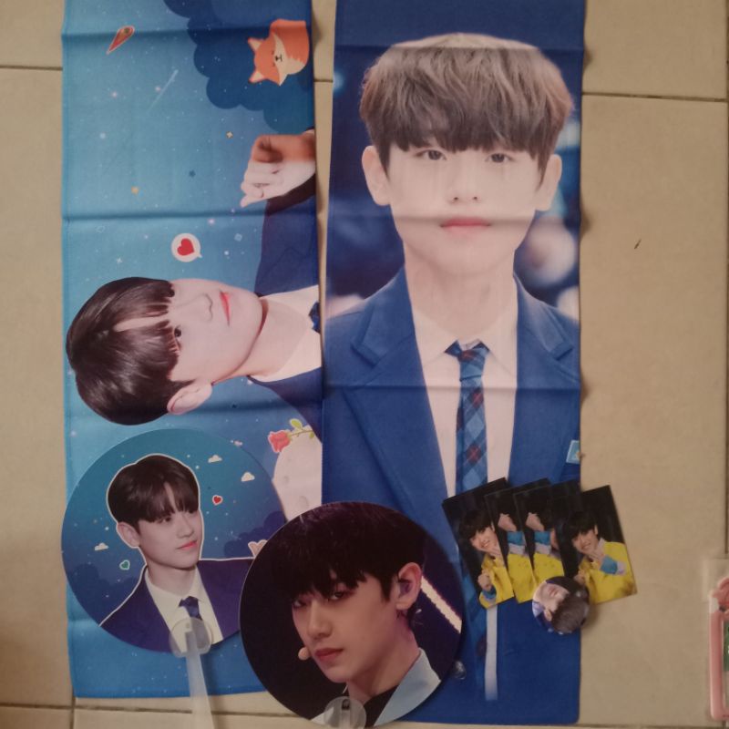 (ready stock, baca details) EPEX SLOGAN — KEUM DONGHYUN REFLECTIVE MAGICAL PC PHOTOCARD SET, FAN KEU