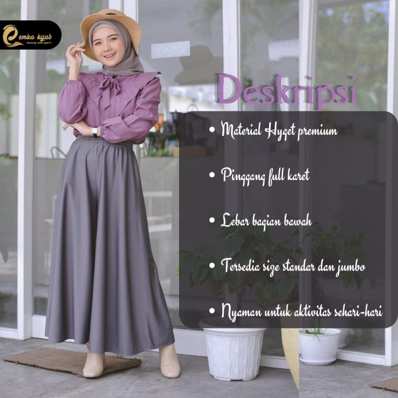 Kulot hanako by emka hijab