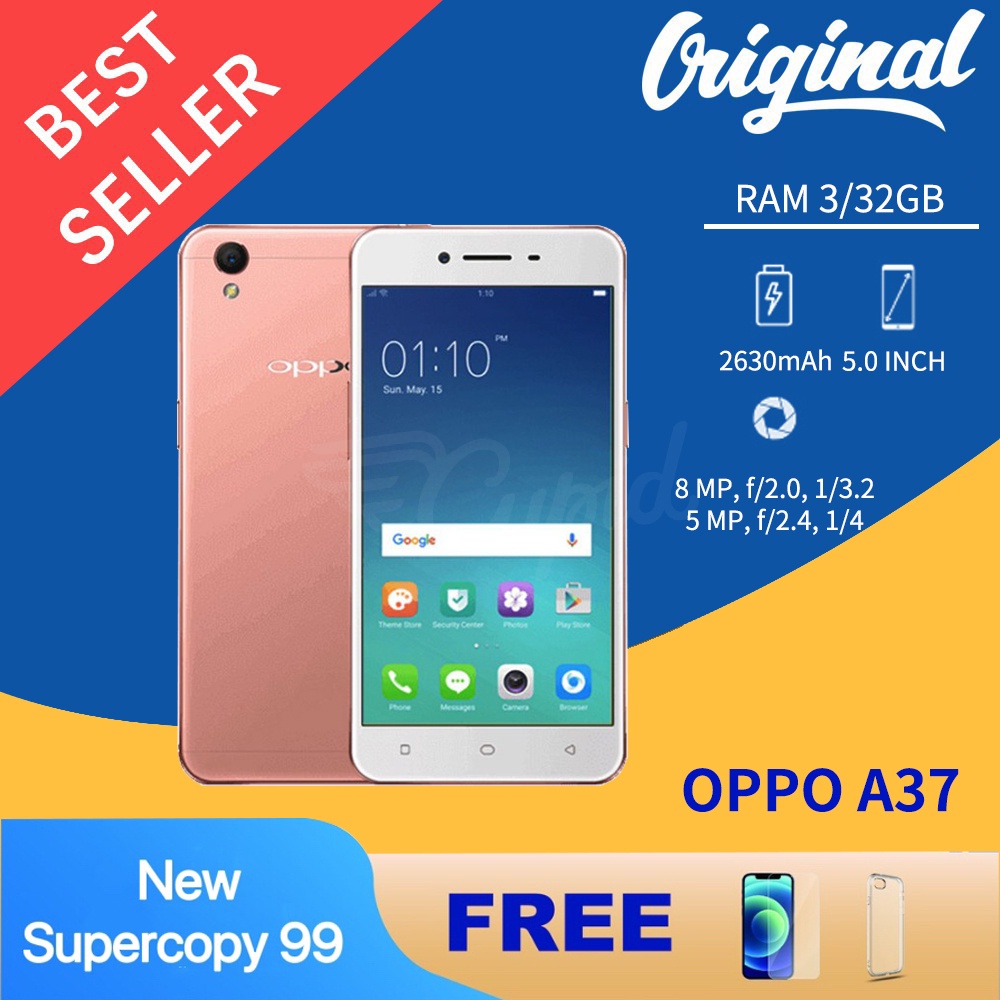 CUPID Oppo A37 ram 2gb-16gb garansi toko 1Tahun