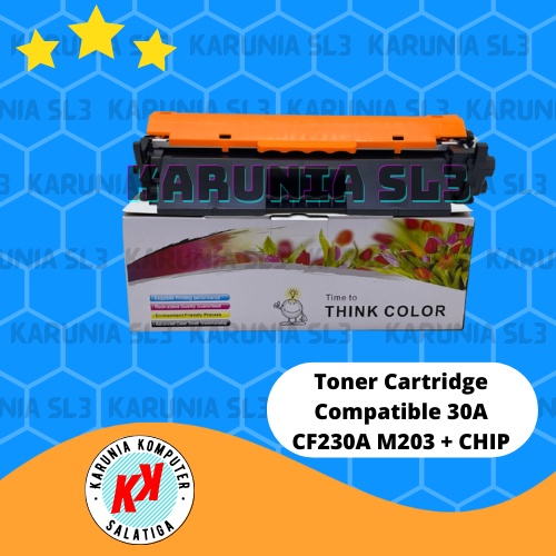 Toner Cartridge Compatible 30A CF230A for Laserjet M203 MFP M227 (1,6K) PLUS CHIP GRADE A