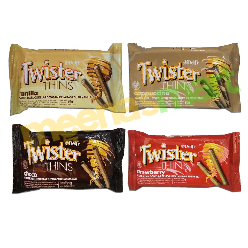 

Delfi Twister Thins 20 gram