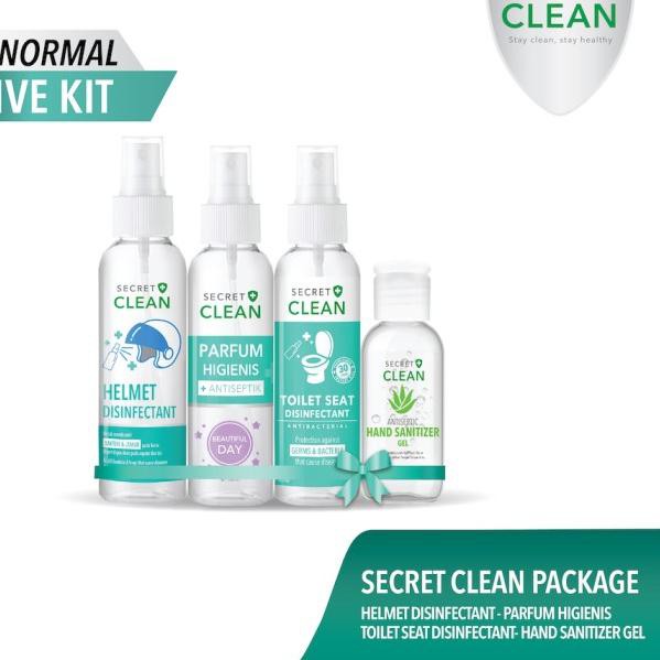 ➶ Secret Clean Paket New Normal Active Kit ✴