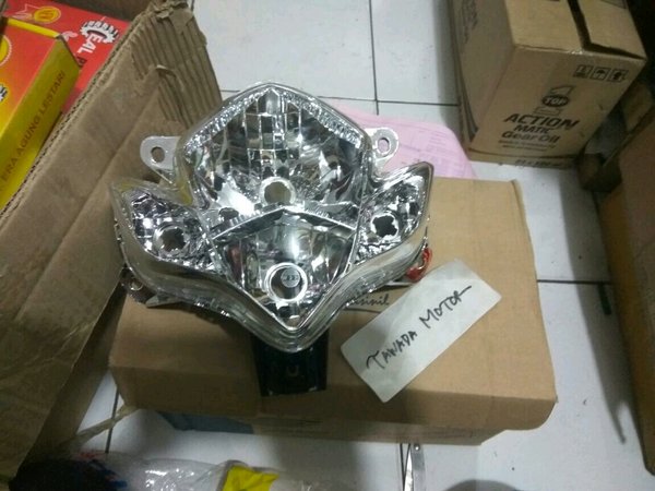 replektor lampu depan Satria fu 150 lama merk win