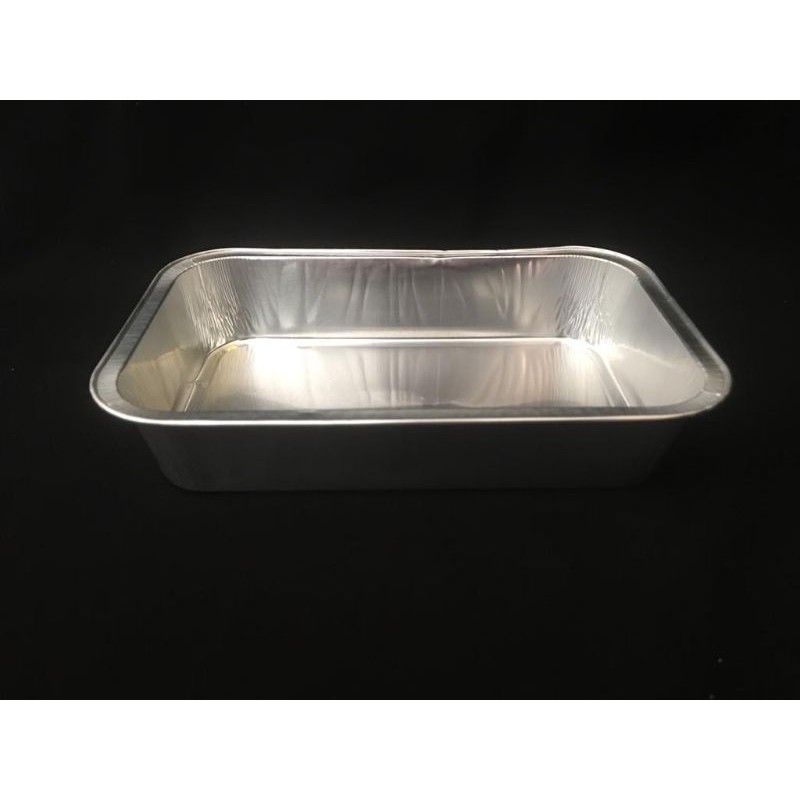 ISI 10 aluminium foil box tempat makan aluminium cup kontainer for food