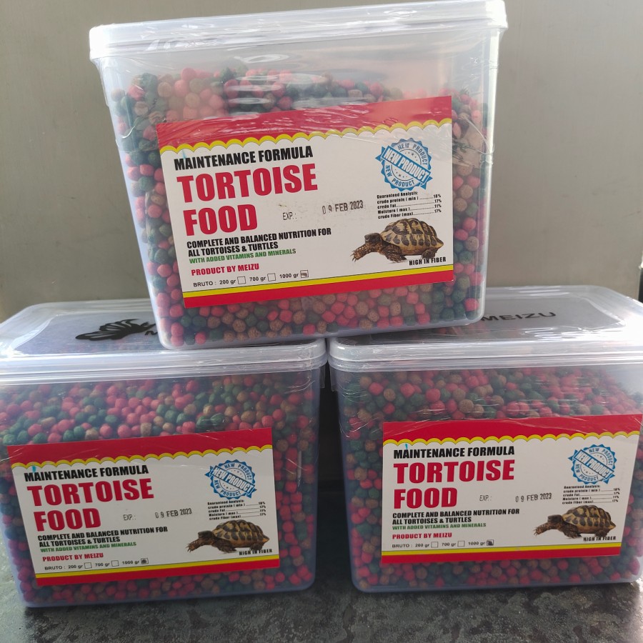 Meizu tortoise food 1kg/pelet kura kura