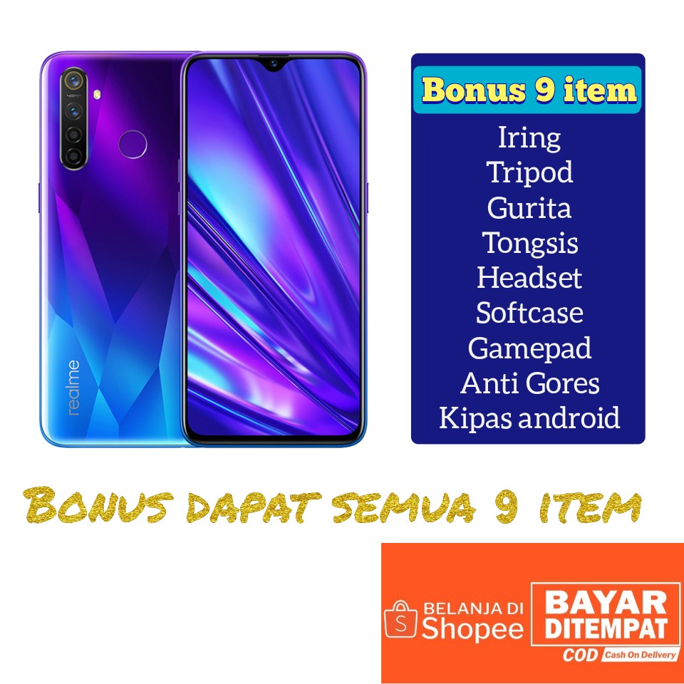 Realme 5 Pro Ram 4/128GB NEW Garansi resmi realme 1 tahun