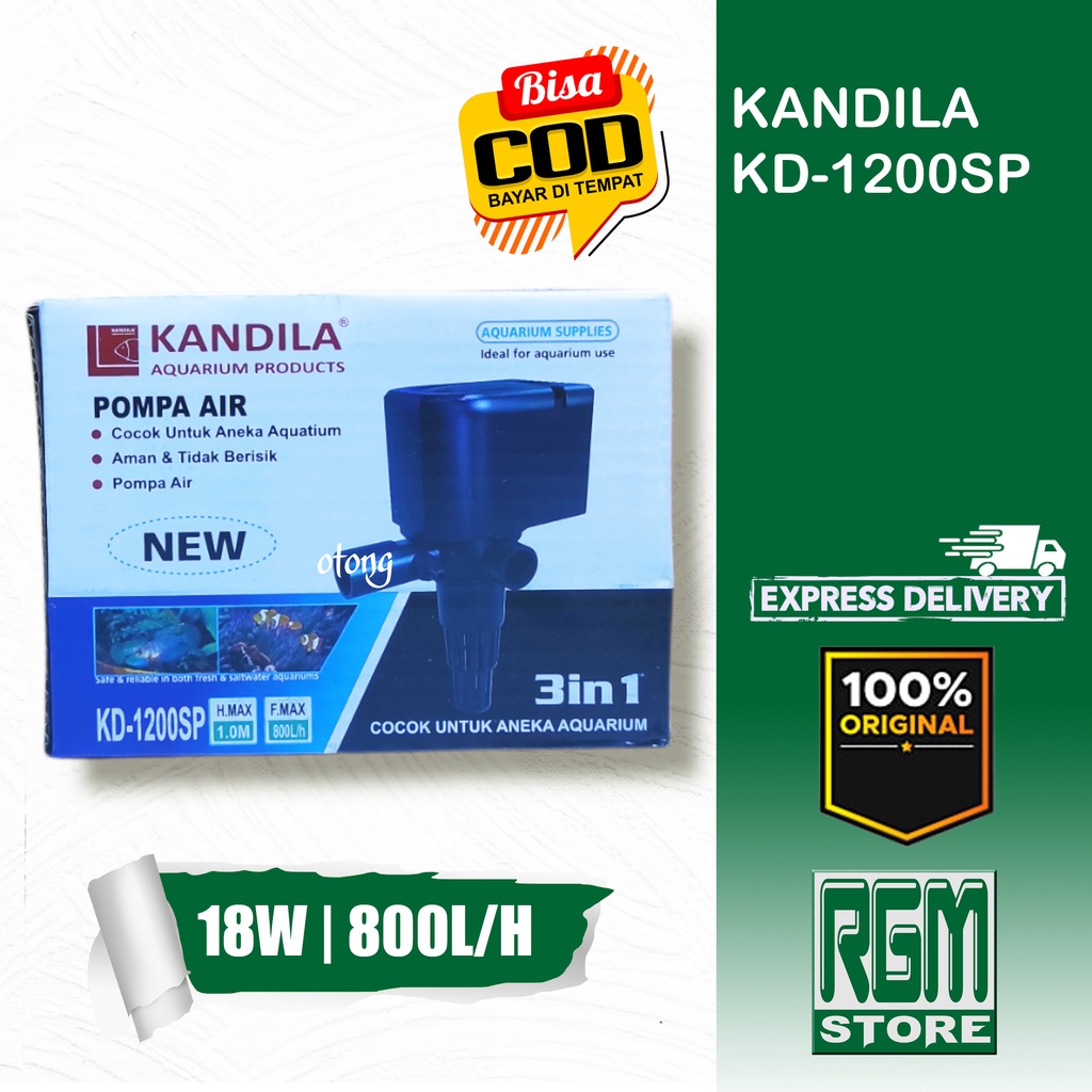 KANDILA 1200SP 1200 SP MESIN POMPA AIR CELUP WATERPUMP AQUARIUM AQUASCAPE MURAH