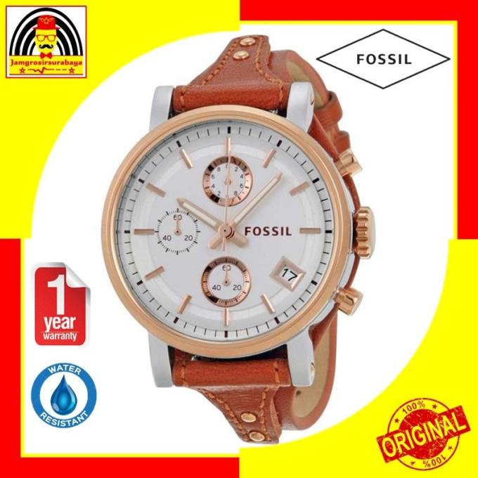 Jam Tangan Wanita Fossil ES3837 / ES-3837 Original Garansi 1 Tahun