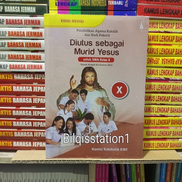Promo Buku Pendidikan Agama Katolik Kelas 10 11 12 Sma K13 Revisi Kanisius Termurah