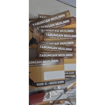 

BUKU TABUNGAN CUSTOM