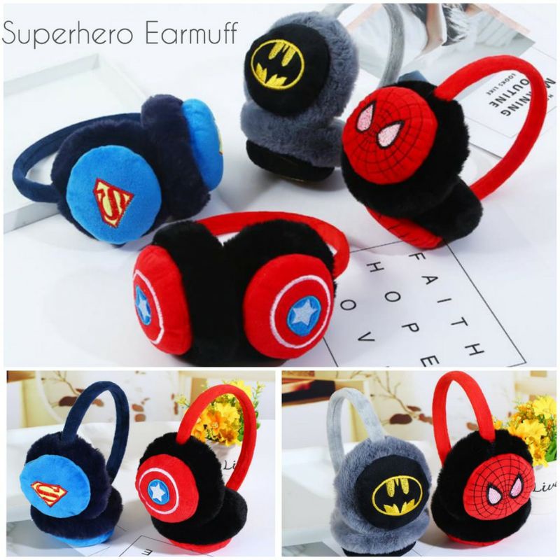 EARMUFF KARAKTER//PELINDUNG TELINGA BAYI // TUTUP TELINGA BAYI Earmuff lipat