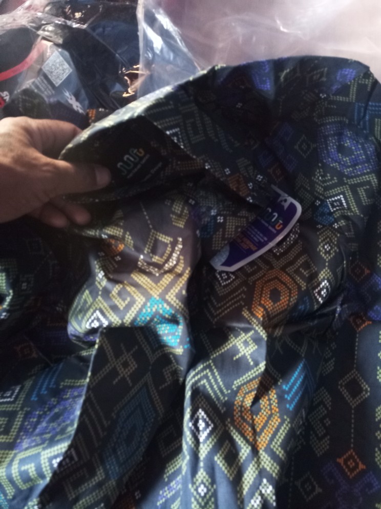 Dgm Fashion   Kemeja Batik Songket Pria Lengan Panjang 5387