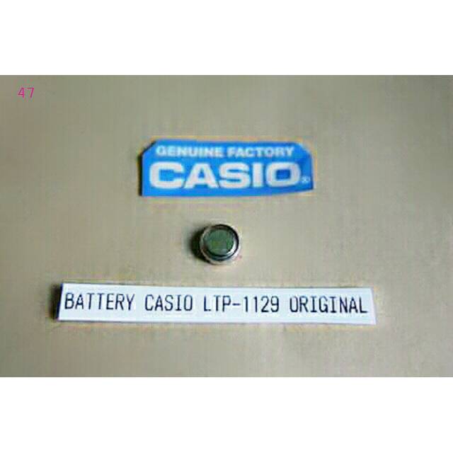 Batrei Batre Baterai Jam Casio LTP-1129 Original Battery