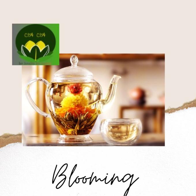 

Cuci Gudang Awal Tahun blooming flower tea chinese / Teh bunga Blooming Cuci Gudang Awal Tahun