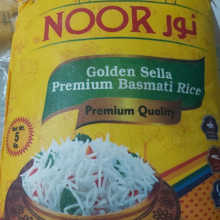 

Beras Basmati NOOR Golden Sella 5kg Beras Diabetes