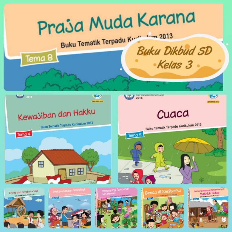 Buku Dikbud SD Kelas 3 Kurikulum 2013