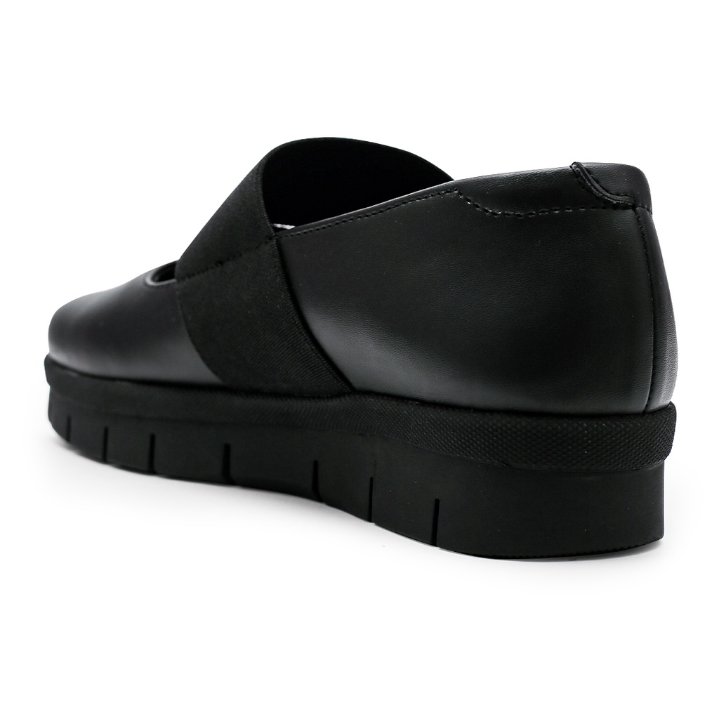 Khakikakiku Rena Black Slip On